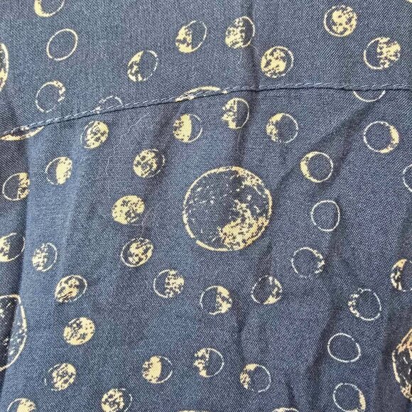 Moon Button Up Camp Shirt - Picture 4 of 4